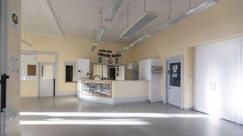 Inside the old Alten Rd Early Childhood Centre
