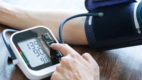 Blood pressure monitor.