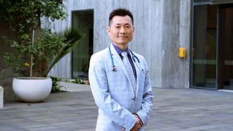 Dr Kuang Hsiao at the Faculty of Medical and Health Sciences.