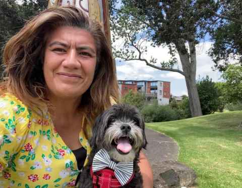 Image of Josephine Bartley and Milo