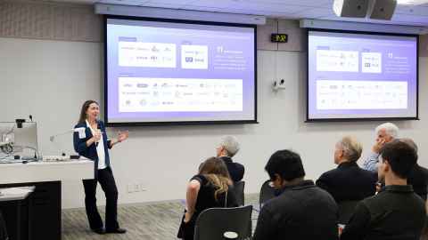 Claire Bennett, Industry Engagement Programme Lead at Newmarket Innovation Precinct.