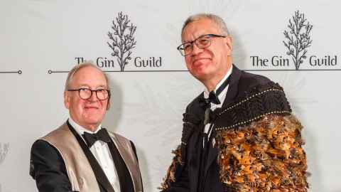 Marcel Thompson Gin Guild induction