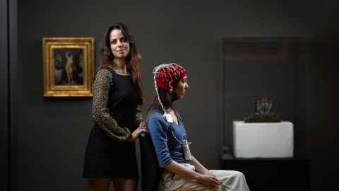 Tamar Torrance art gallery research setup