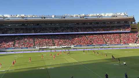 Pacific Championships at Eden Park, Tonga vs the Kiwis