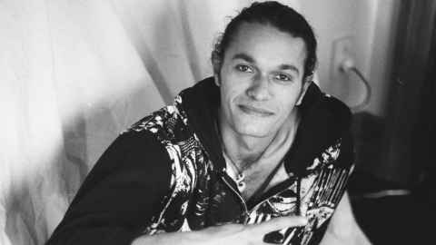 A young image of the Māori contemporary dance pioneer Stephen Bradshaw looking directly at the camera with an open, friendly expression.