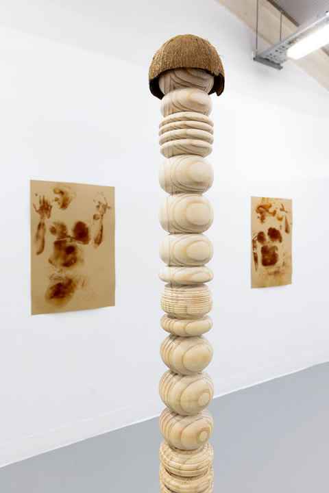 A work on show by Kasish Prasad, a Bachelor of Fine Arts student. Photo: Marco Hidalgo 2025, Elam School of Fine Arts