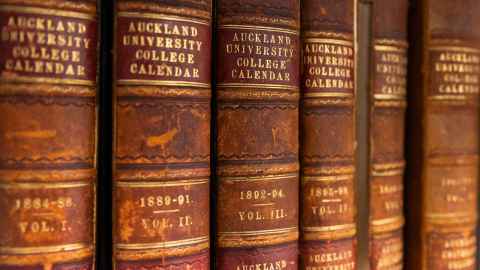 Auckland University College calendars