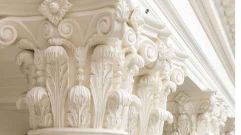 Old Choral Hall capitals