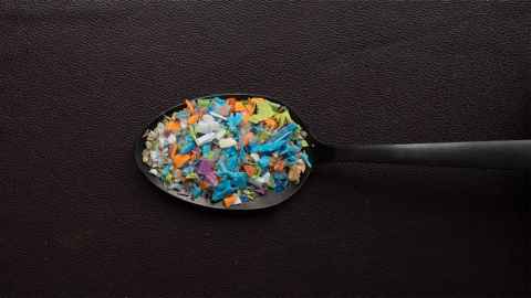 Spoonful of microplastics