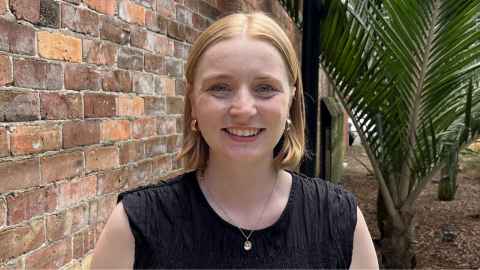 Dr Annie Jones is developing visual resources to support children with cancer. Photo: Rose Davis. 