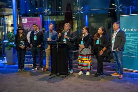 International delegation at the 2025 Tūhono Business Mixer.