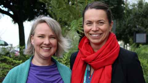Dr Hanna van Waart and Dr Marta Seretny are leading prehab projects to help people with cancer. Photo: Rose Davis.