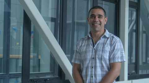 Dr Jonathan Astin at the Faculty of Medical and Health Sciences.