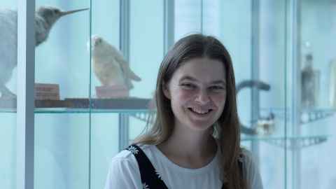 Dr Ariel-Micaiah Heswall says reducing all plastic is best for seabirds. Photo: Rose Davis.