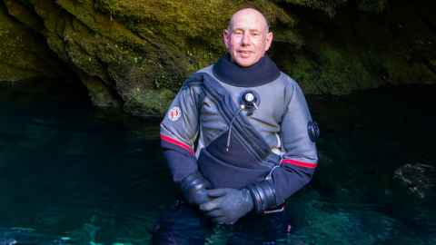 Simon Mitchell at the Pearse Resurgence