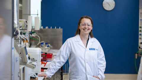 Dr Erin Leitao is leading research into alternatives to forever chemicals