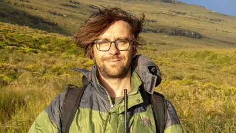 University of Auckland Professor James Russell says from a bird’s perspective, humans and dogs look like danger:.