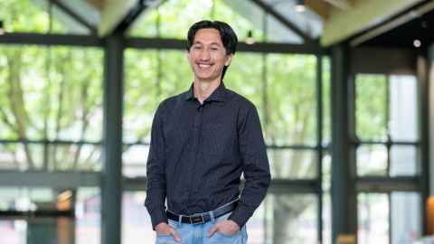 Bachelor of Arts student Hussain Shah Rezaie.