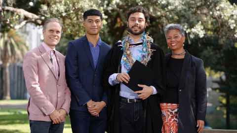 Image of Cyrus Meredith Melhuish with family members