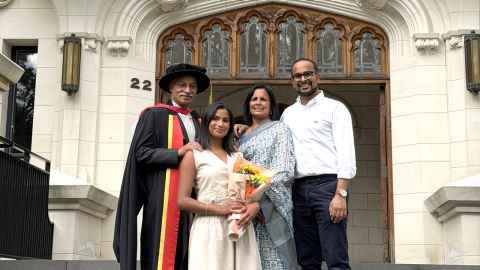 Jitendra Bothara and family