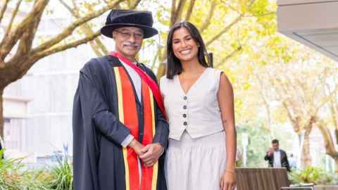 Jitendra Bothara and daughter