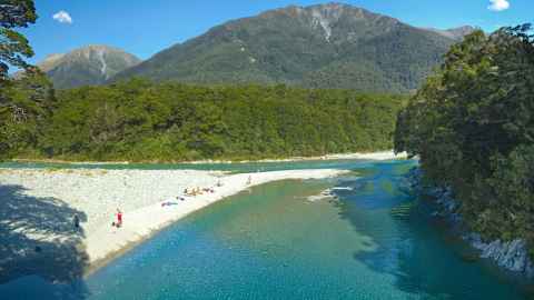 Almost half of New Zealand rivers unsafe for swimming. Photo: Michael Sjg.