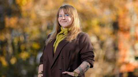 Inaugural winner:  Elam doctoral student Brittany Walker Smith. Photo: Chris Loufte