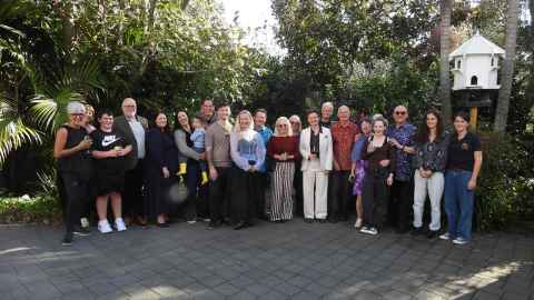 Chronobiology group with Oxford VC Irene Tracey.
