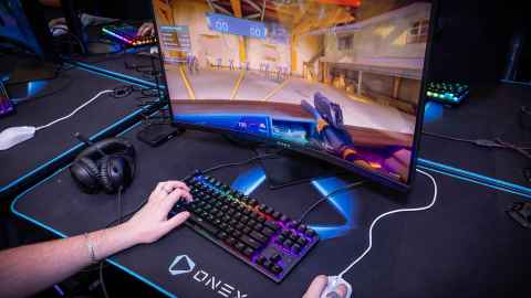 Esports game in progress