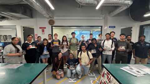 Students in the latest Apollo programme cohort.