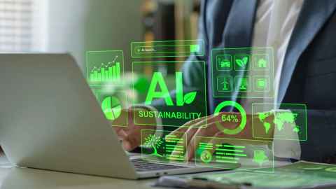 When prompted to write corporate sustainability reports, ChatGPT produced language ranked high in metrics for greenwashing. Photo: iStock.