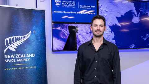 Senior research fellow Dr Ben Taylor is the mission lead for TPA-2. Photo: Simon Young