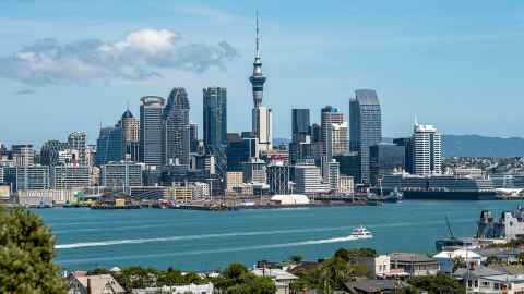 Auckland City harbour