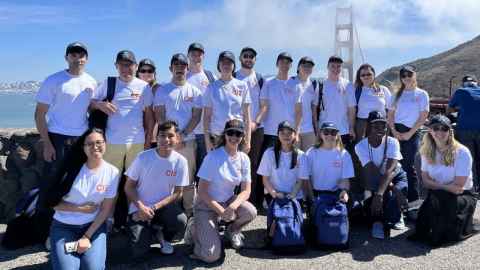 The 2025 Vanguard cohort in San Francisco.
