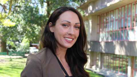 Dr Rachael Zemek is exploring if the body's wound-healing response can be harnessed to fight cancer. Photo: Rose Davis.