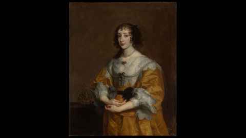Queen Henrietta Maria portrait by Anthony van Dyck