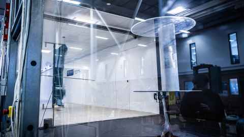 wind tunnel corridor