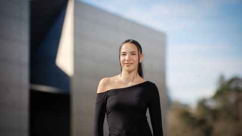 Bachelor of Commerce and Bachelor of Arts student Kaiya Walker.