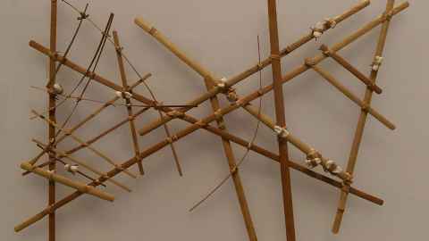 Marshallese stick charts. 