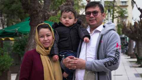 After a short stint in Greece, the family arrived in New Zealand in December 2021.