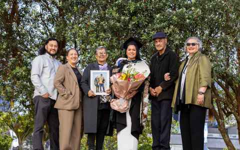 Rahema and whānau