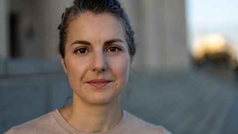 Dr Julia Shanks from Manaaki Manawa, the Centre for Heart Research is developing a sheep model of postmenopausal heart failure.