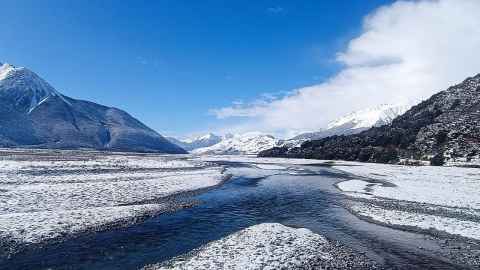 SH73 overlooking the Waimakariri River in Canterbury. Photos: Claire Beach