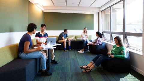 Grafton Hall study room