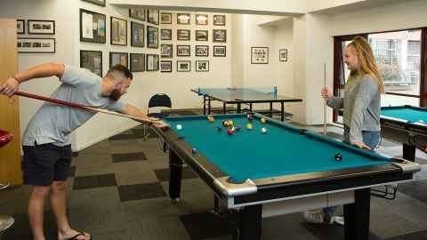 O'Rorke Hall games room