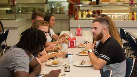 O'Rorke Hall dining room