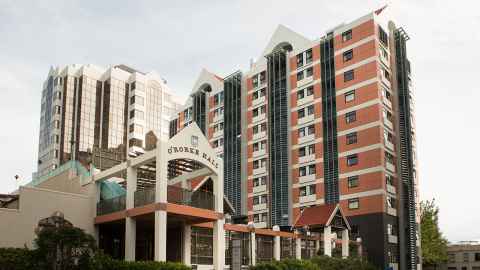 Exterior photo of O'Rorke Hall