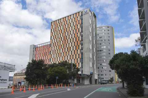 Rendered image of Te Tirohanga's exterior.