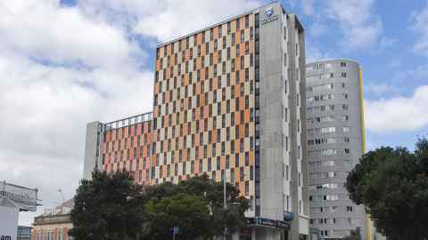 Rendered image of Te Tirohanga's exterior.