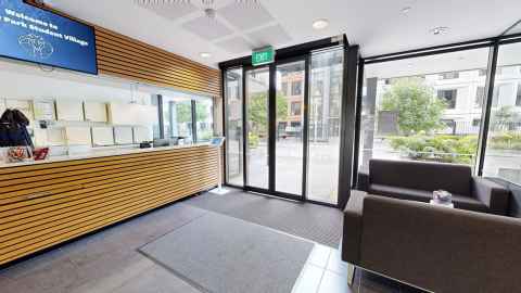 Foyer of Carlaw Park Student Village
